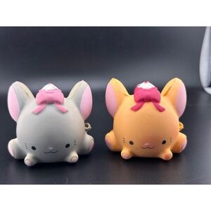 Lot of 2 Smooshy Mushy Squishies